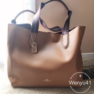 Coach pebble leather Derby tote bag